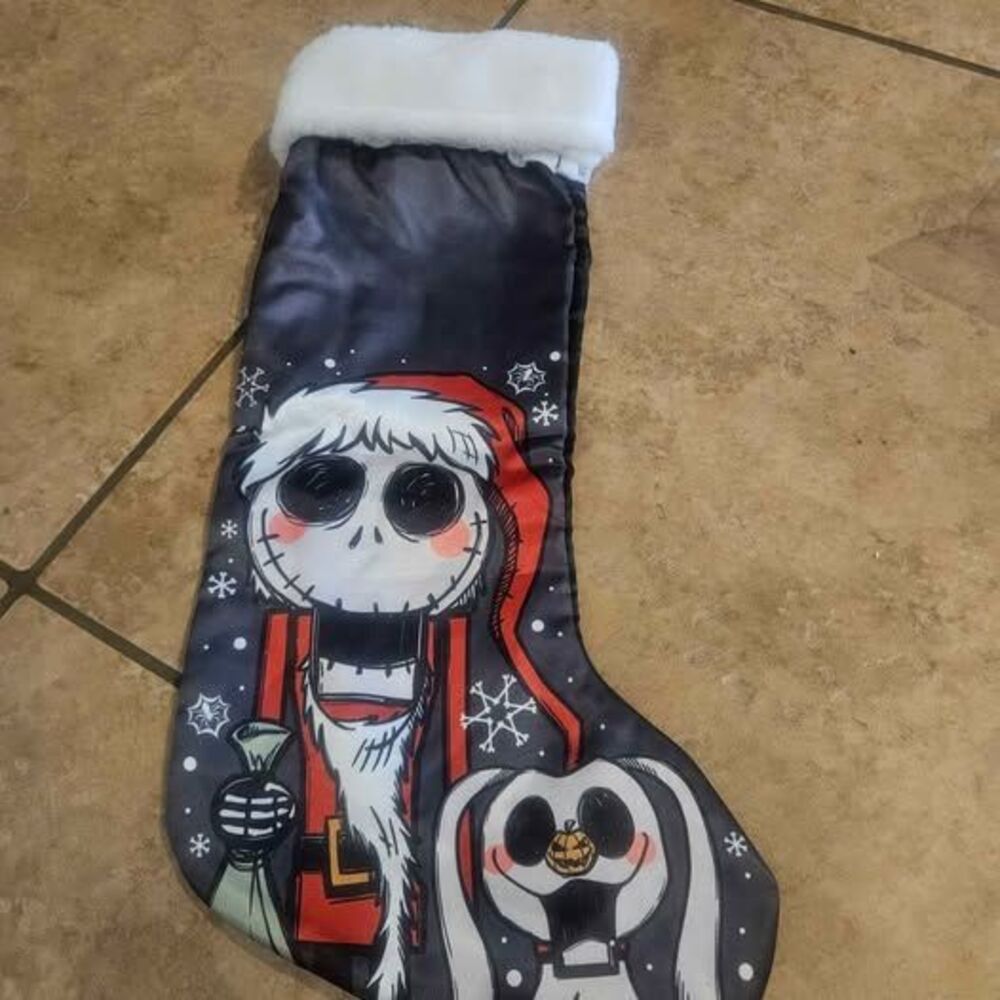 Disney Nightmare Before Christmas Jack Skellington Stocking